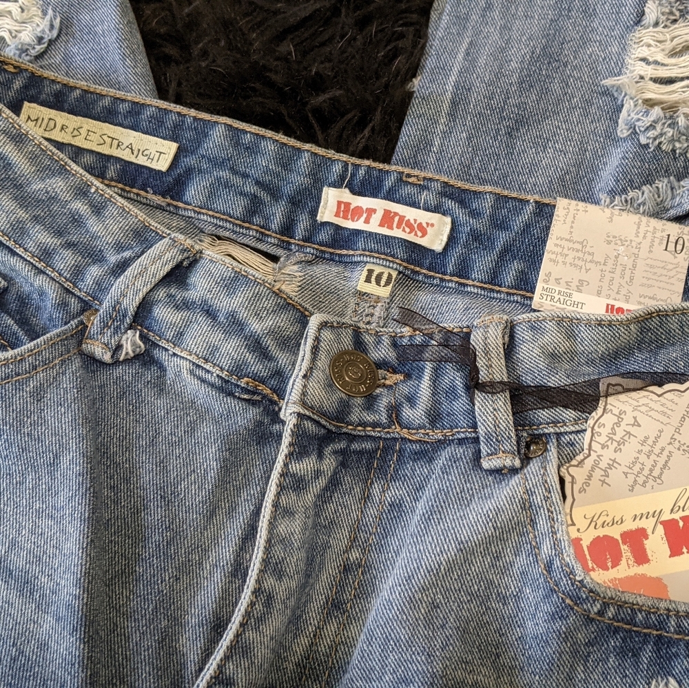 Shredded jeans
